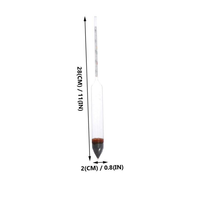 2pcs Glass Hydrometer for Aquarium Fish Tank Water Salinity Testing Tool Easy to Read - Image 5