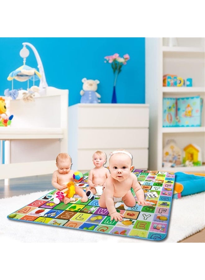 Educational Play Mat, Multi-Colored and Shaped, Printed with Animals and Numbers, for Home and Nursery 200cm*170cm  - Image 5