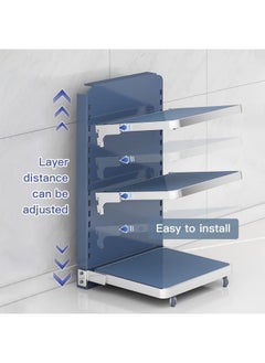 LIMOS Pot and Pan Organizer Rack for under Cabinet Adjustable Heavy Duty Metal 4 Tier  - Image 3