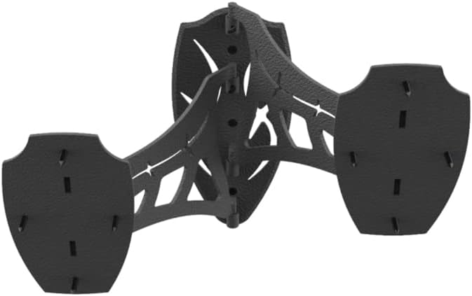 Skull Hooker Small/Medium Game Steel Powder-Coated Dual Shoulder Mount with 8-inch Swing Arm - Image 1