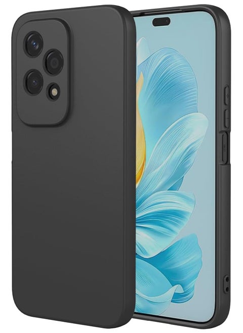 Case for Honor 200 lite Soft Silicone Case Shockproof Matte Finish Back Cover Inner Fabric Lining full Camera Protection Case for Honor 200 lite
