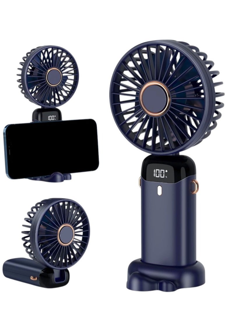 Handheld Fan Portable Battery Operated USB Fan Mini Personal Foldable Fan