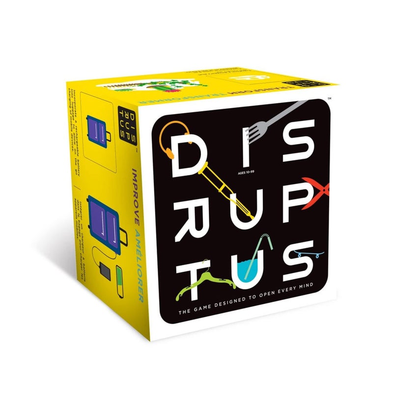 FoxMind Games Foxmind, Disruptus, Mind Card Dice Game, Fun and Exciting Activity for Family and Friends - Image 1