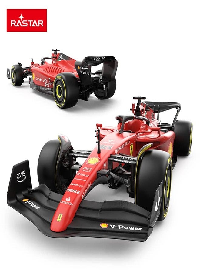 راستار سيارة راستار F1 | سيارة لعبة فيراري F1-75 تعمل بجهاز تحكم عن بعد بمقياس 1:12، سيارة فيراري F1 RC للأولاد والأطفال والكبار، سيارة تشالنجر F1 موديل 2022، بتردد 2.4 جيجاهرتز - Image 3