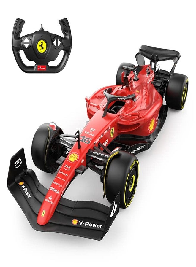 راستار سيارة راستار F1 | سيارة لعبة فيراري F1-75 تعمل بجهاز تحكم عن بعد بمقياس 1:12، سيارة فيراري F1 RC للأولاد والأطفال والكبار، سيارة تشالنجر F1 موديل 2022، بتردد 2.4 جيجاهرتز - Image 1