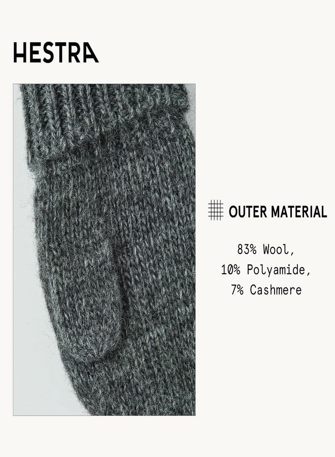 Hestra Pancho Baby Mitten - Grey - 0 - Image 3