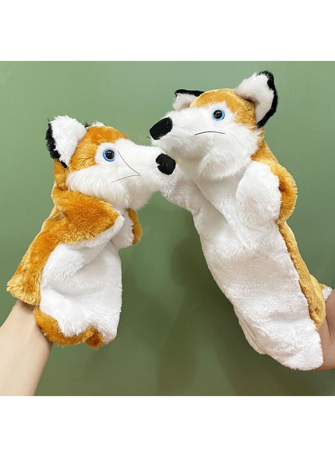 Bluejw New Suit Plush Toy Hand Doll Panda Doll Soothing Early Education Gloves Shake Tone - Image 1