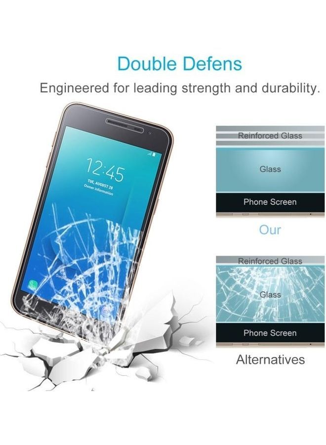 NIBEMINENT 9H 2.5D Explosion-Proof Tempered Glass Screen Protector for Samsung Galaxy J2 Core 0.26mm Clear - Image 5