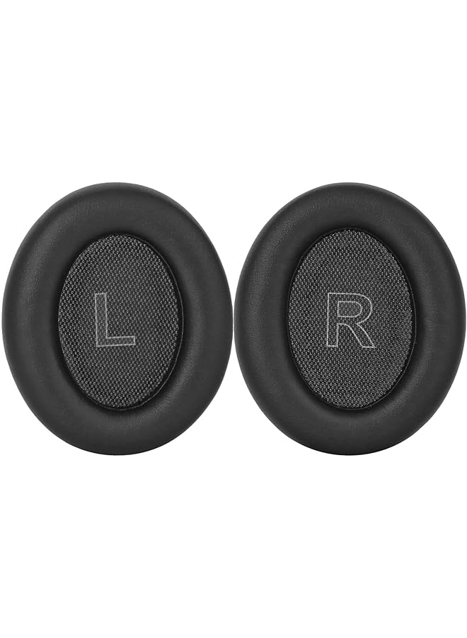 إيروريكس وسائد أذن بديلة لسماعات Soundcore Life Q10 وQ10 Life 2 Neo Bt مع جلد بروتين ناعم وإسفنجة ذاكرة Q10 باللون الأسود - Image 2