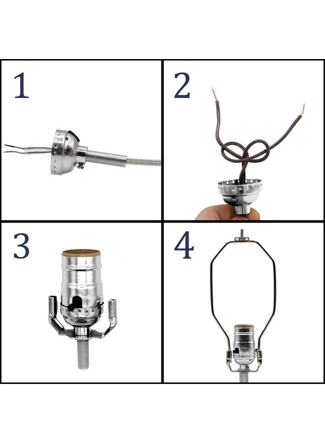 كرييتف هوبيز طقم صنع مصباح ML93HA من Creative Hobbies® بلمسة نهائية من النحاس العتيق مع جميع الأجزاء اللازمة وتعليمات تصميم أو إصلاح المصباح بنفسك - Image 5