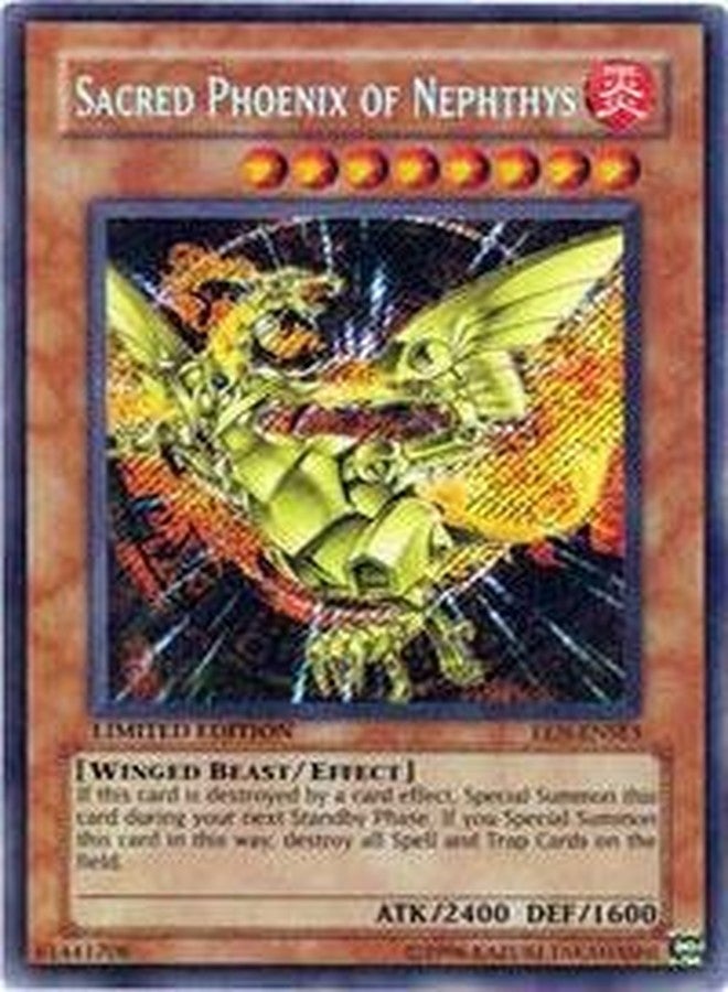 Yu-Gi-Oh! - Sacred Phoenix of Nephthys (EEN-ENSE3) - Elemental Energy - Limited Edition - Secret Rare