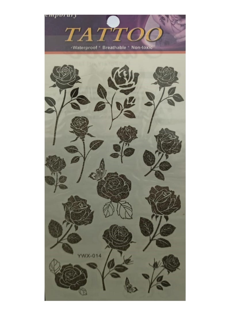Generic Temporary Tattoo Sticker 
