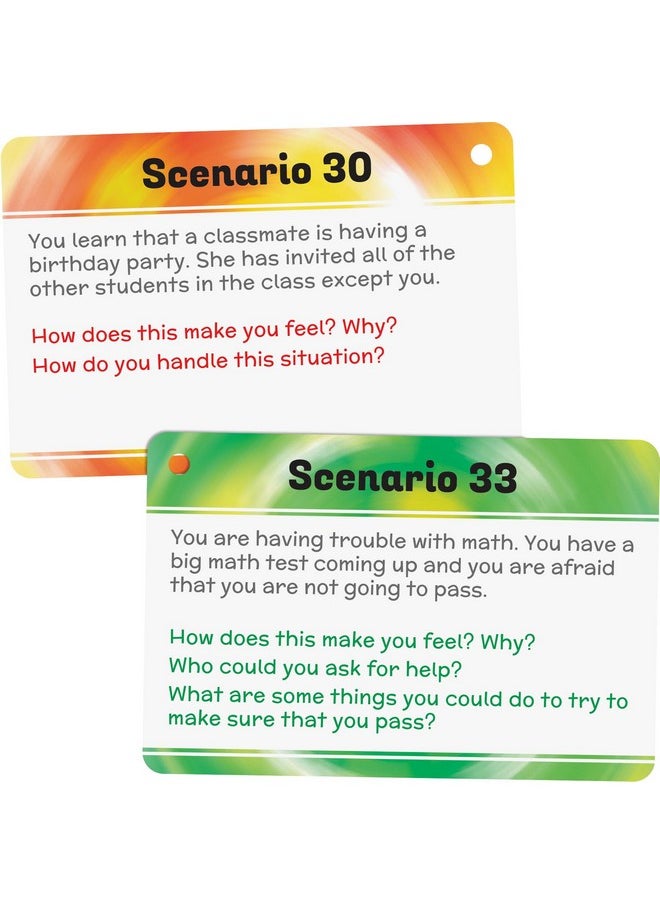 Really Good Stuff Social Skills Discussion Cards - Set Of 20 Conversation Cards For Kids - Social Emotional Learning Activities For Understanding Social Rules And Developing Essential Social Skills  - Image 4
