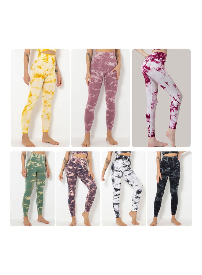 NIBEMINENT Yoga Pants Tie-Dye S  - Image 5