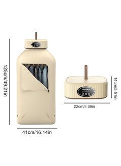 Generic Portable Laundry Dryer, Multifunctional Electric Dryer Machine, Mini Clothes Dryer with Dryer Bag, 2 Gear Adjustable Small Dryer Machine, Foldable Compact Dryer for Delicate Garmnts  - Image 3