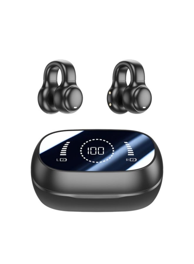 Clip-On Bluetooth Earphones - Protect Your Hearing, 9D Hi-Fi Sound, for heavy headphone user and Children, Outdoor user - Image 1