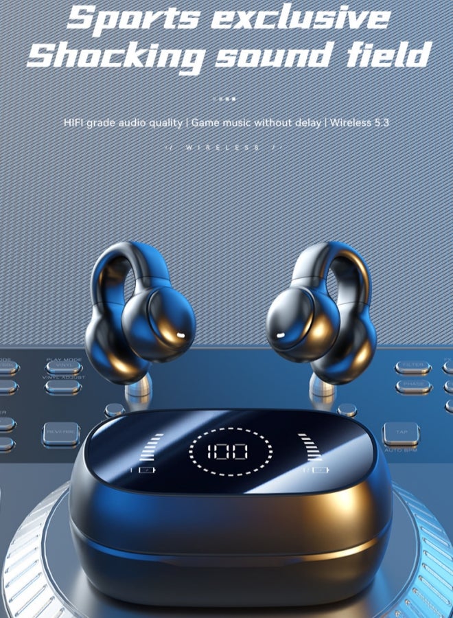 Clip-On Bluetooth Earphones - Protect Your Hearing, 9D Hi-Fi Sound, for heavy headphone user and Children, Outdoor user - Image 3