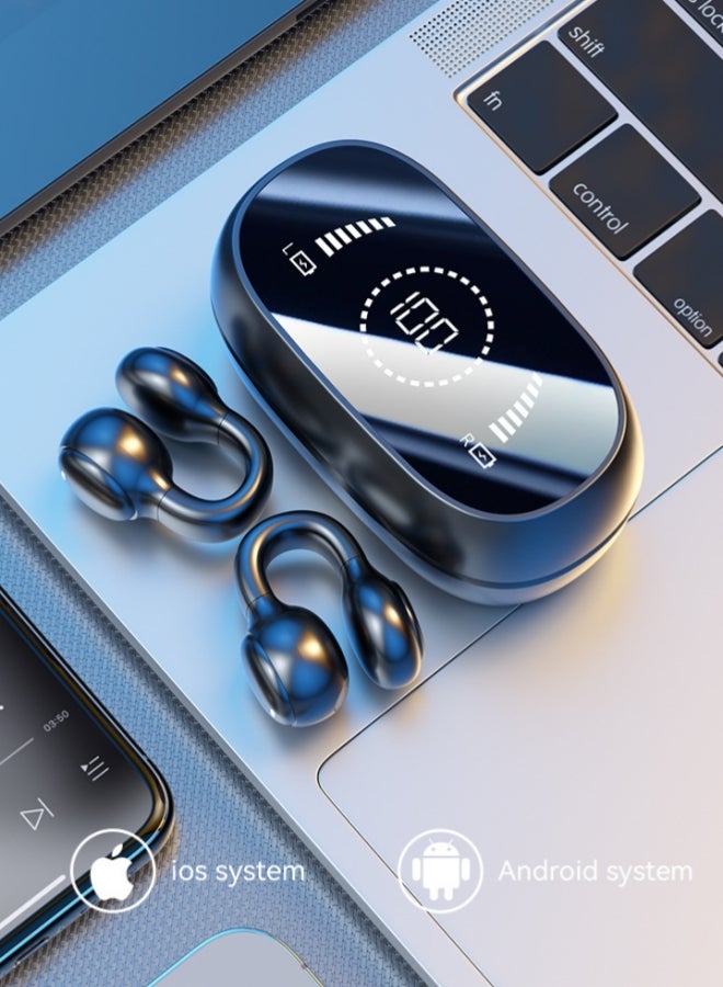 Clip-On Bluetooth Earphones - Protect Your Hearing, 9D Hi-Fi Sound, for heavy headphone user and Children, Outdoor user - Image 2
