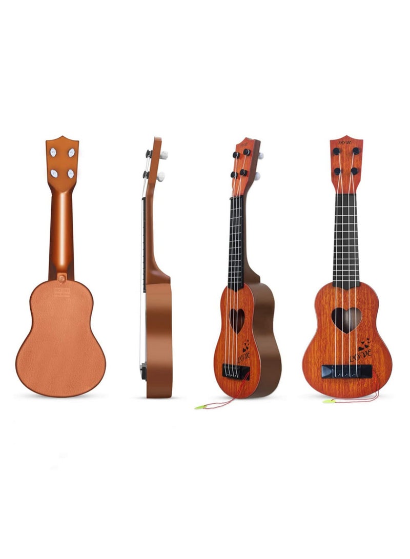 1PCS Kids Guitar Musical Toy Mini Soprano Ukulele for Beginners Safe Lightweight Ukulele Instrument for Toddlers Children Educational Musical Gift for Boys Girls - Image 4