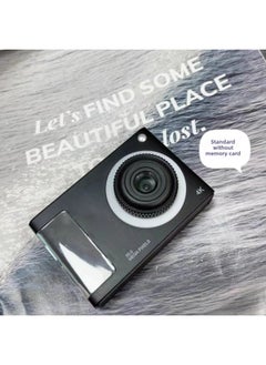 Generic 2025 CCD Digital Camera Campus Camera Card Machine HD Dual Camera Student Advanced Gift-Body Color:Black [ips Eye Protection Screen + Fill Light + Dual Cameras - Official Standard  - Image 1