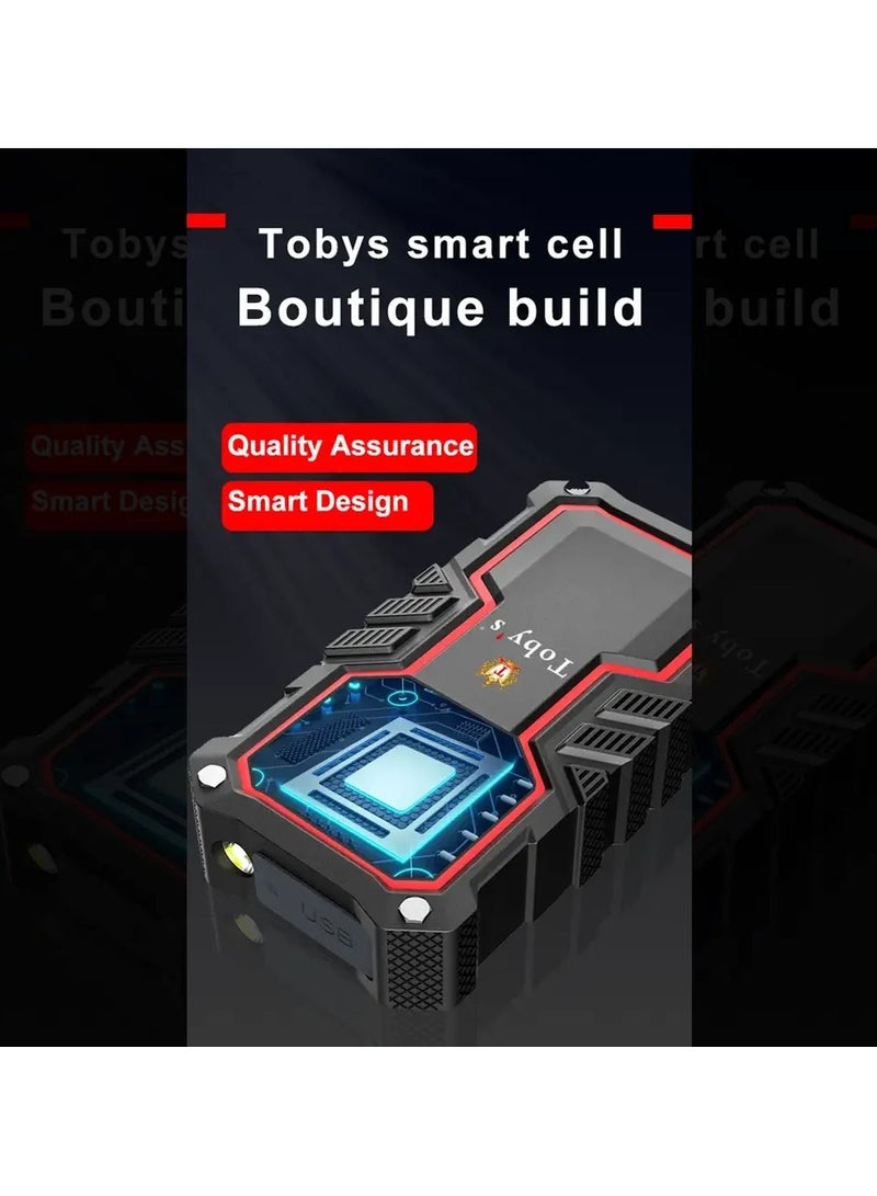 Toby's Portable Car Jump Starter Power Bank 16000mAh 12V Emergency Charger  - Image 3