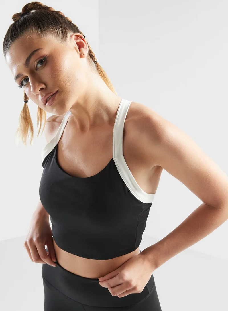 FRWD Crossover Colorblock Detail Athletic Bra
