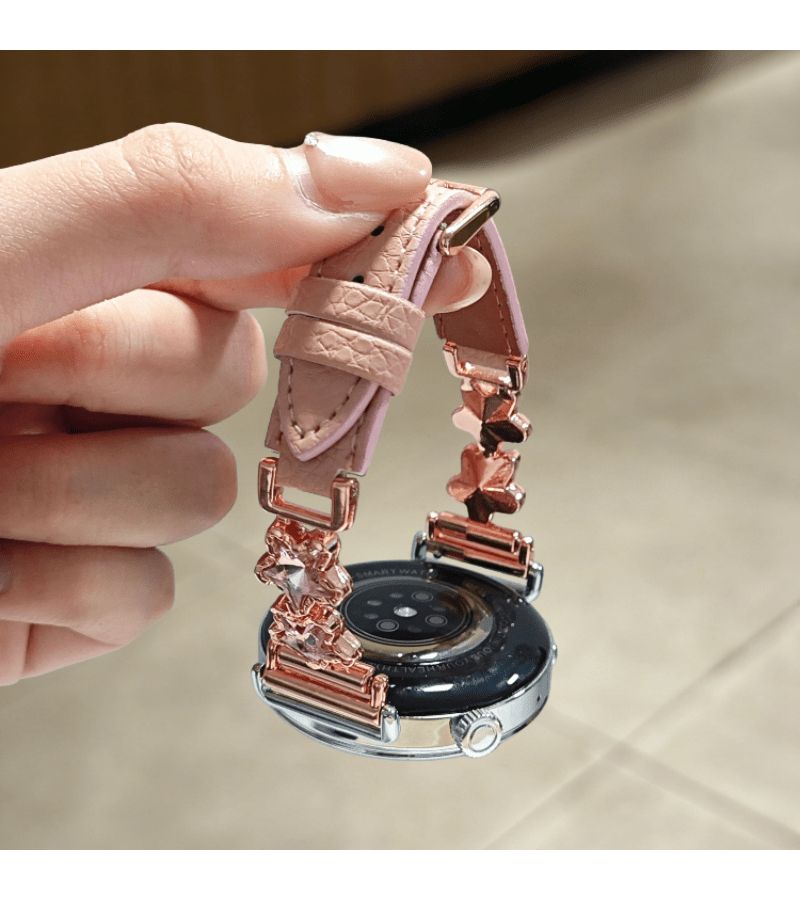ساعة HW Watch GT6 GT6 Pro GT5 GT5 Pro GT4 GT2 3 4 سوار من الجلد الصناعي بألوان متنوعة مقاس 22 مم، مناسب لـ Fit3 Fit4 Band 8 9 10 NFC، مصنوع يدويًا - Image 5
