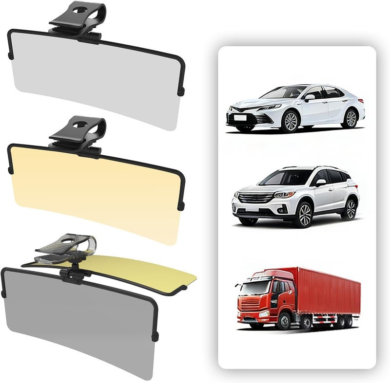 Thin Attach Against Frown Glasses Simple Install on Any Vehicle Window for Transportable Sun Cream Against Reflection - Image 2
