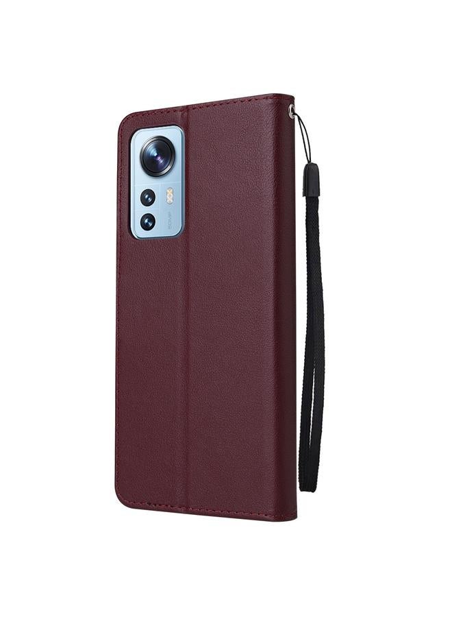erorex Case For Xiaomi 12 Lite 3 Card Slots Multifunctional Leather Phone Case - Image 3