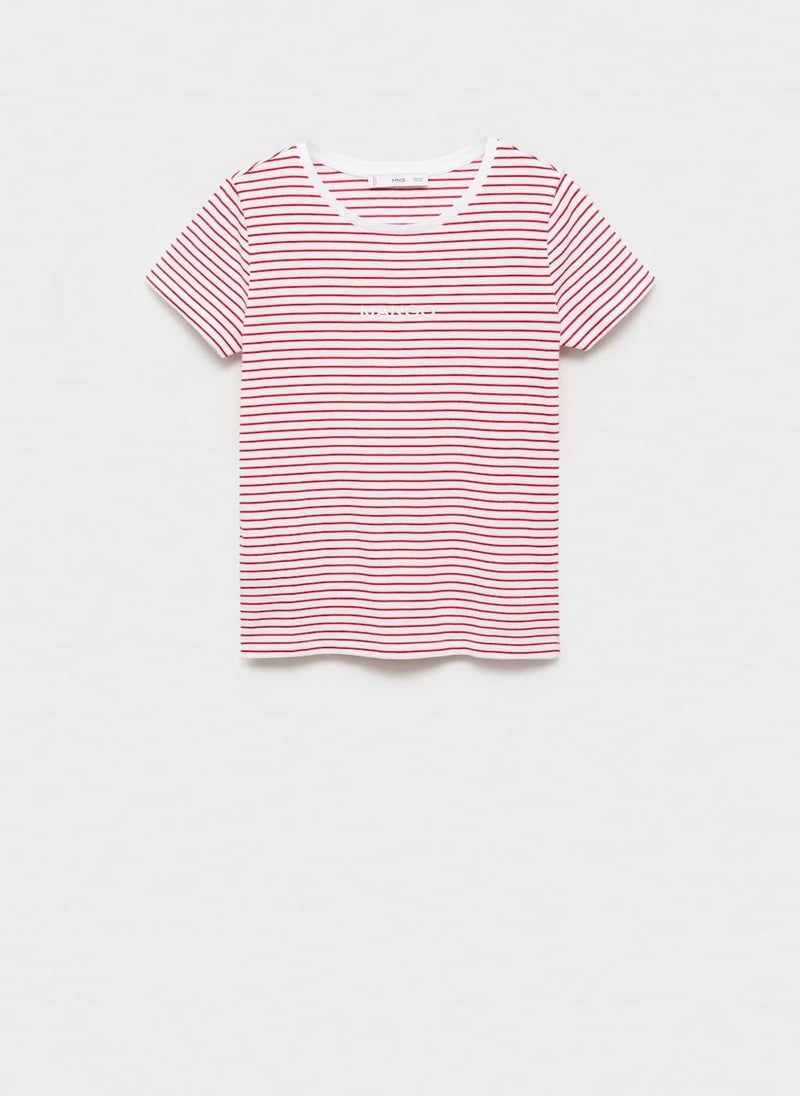 Striped Logo T-Shirt - pzsku/Z1DFE0E003336A8A6CA24Z/45/_/1738649883/f71fb282-823f-443e-8c06-23f83c01f503