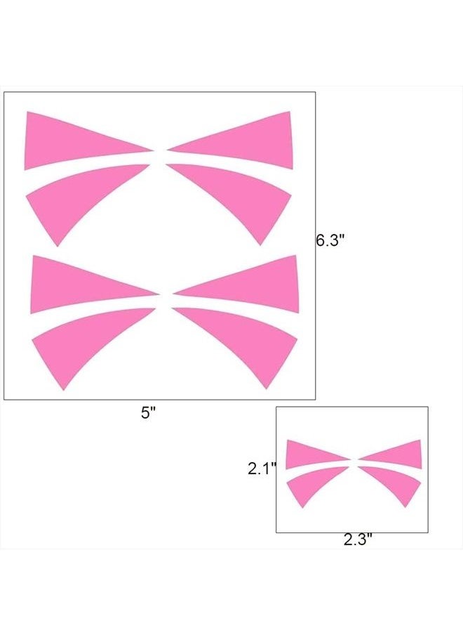 Dream Loom - Cosplay Face Temporary Tattoos, 12 Tattoos Overwatch DVa Face Tattoo Stickers 2 Sizes - Image 1
