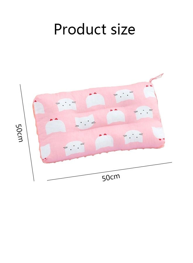 Vinnatsu Children's Pure Cotton Skin-friendly Pillow Super Soft Baby Sleeping Pillow Kindergarten Special Nap Pillow Soft Baby Pillow Pillow Size 30x50cm Blue  - Image 3