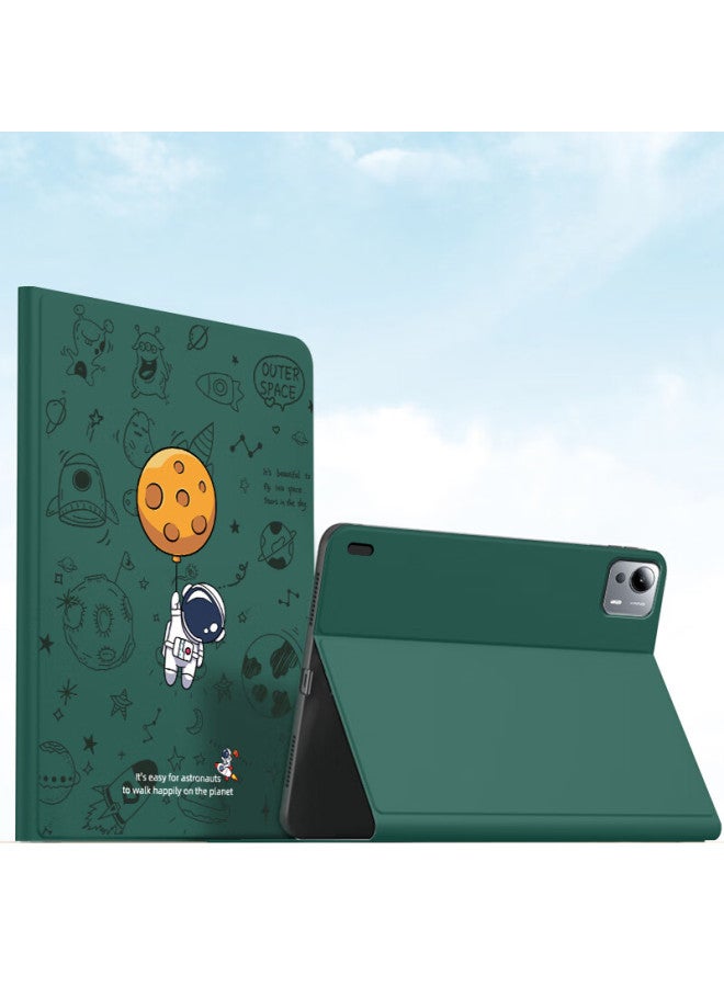 Neyaa Suitable For Xiaomi Pad 7 Ultra Protective Case New 14-inch Xiaomi Pad 7 Ultra Protective Shell Tablet Full Coverage Ultra-thin Silicone Anti-fall Dark Night Green - Image 3
