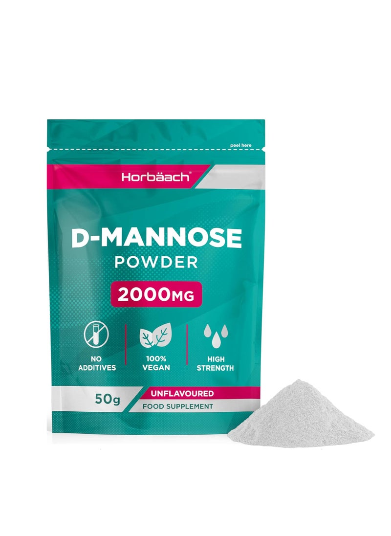 Horbaach - Horbaach D-Mannose Powder 2000MG 50g - Image 1