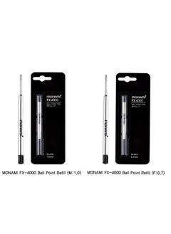Monami Monami Fx-4000 153 Ballpoint Pen Refill 0.7Mm(2Pcs)/1.0Mm(2Pcs)  - Image 5