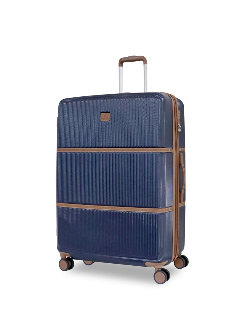 pierre cardin - Hardside Luggage Classic Leather Collection Set of 3 - Image 1