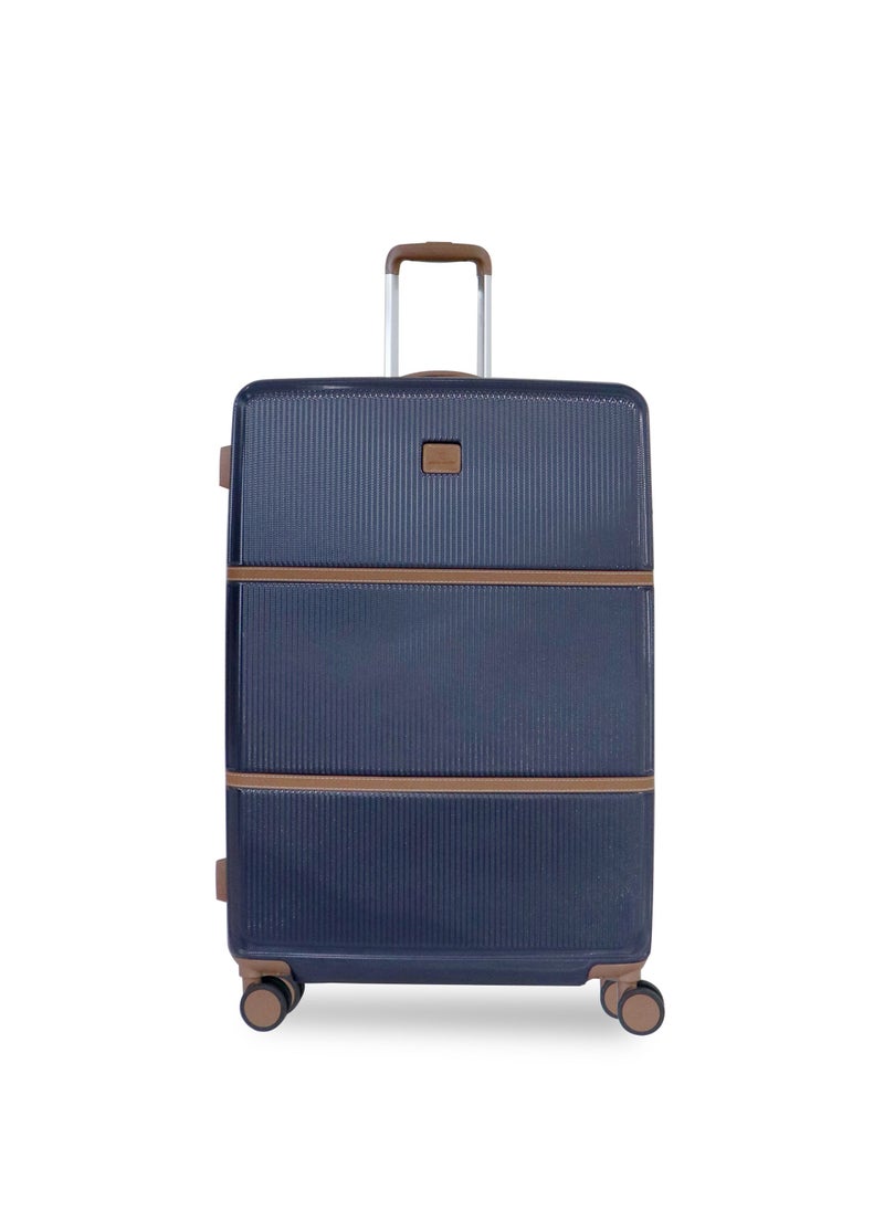 pierre cardin - Hardside Luggage Classic Leather Collection Set of 3 - Image 1