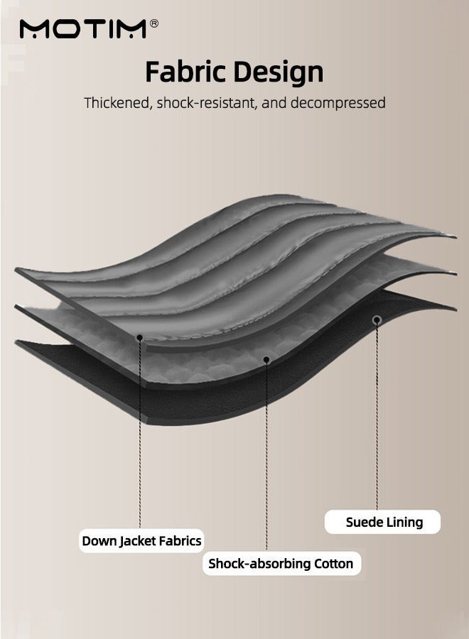 Motim Laptop Sleeve Compatible with MacBook Air/Pro 13-13.3 inch Notebook Compatible with MacBook Pro 14 inch M3 M2 M1 Chip Pro Max 2023-2021, Water-resistant Laptop Sleeve Carrying Case, Drop-proof Laptop Cover - Image 5