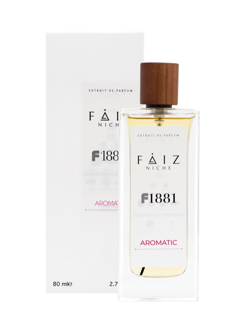 Faiz Niche Collection Aromatic F1881 Extrait De Parfum 80ML - Image 2