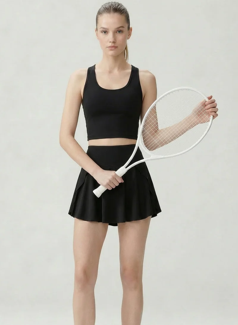 SVL  Women's Sports Top with Built-in Bra with Removable Pads - Black - SVL for Women | Best Price UAE