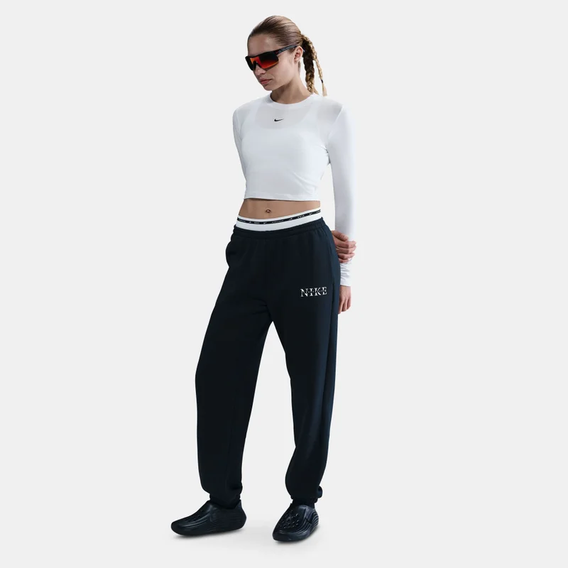Nike White Women's Sportswear Chill Knit Crop Top for Women | Best Price UAE