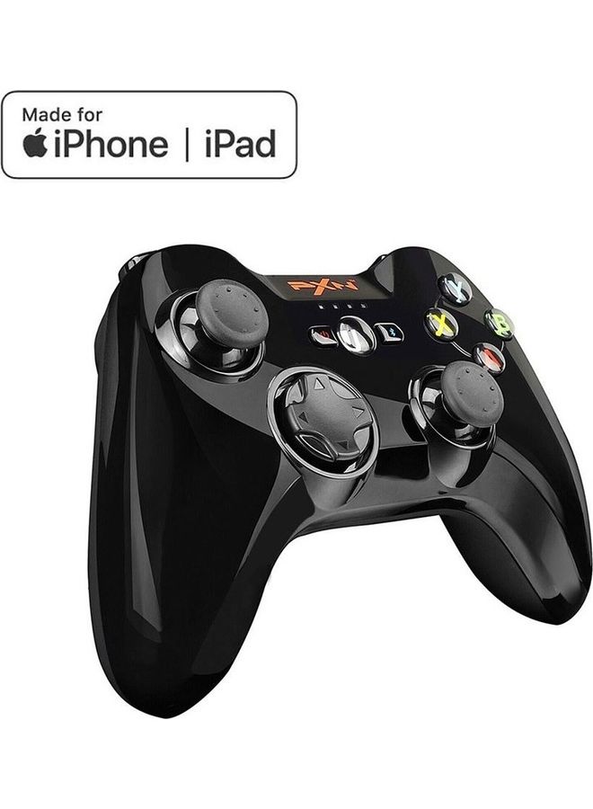 بي اكس ان وحدة تحكم ألعاب بلوتوث لاسلكية معتمدة من MFi 6603 لأجهزة Apple متوافقة مع ألعاب Apple Arcade مع حامل هاتف بمشبك قابل للتعديل - Image 5