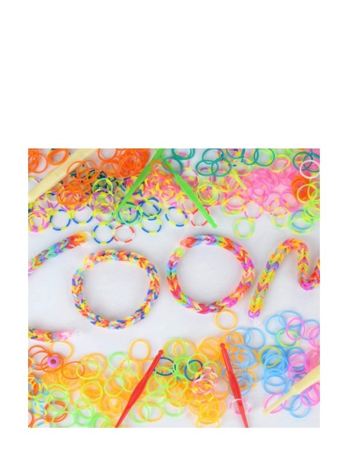 Grab Mantra - 6800 Loom Bands Kit For Girls Art Crafts Bracelet Making Set With Hooks Charms - Image 1