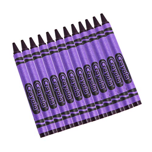 Crayola Crayons, Violet Purple, Single Color Crayon Refill, 12 Count Bulk Crayons, School Supplies - Image 1