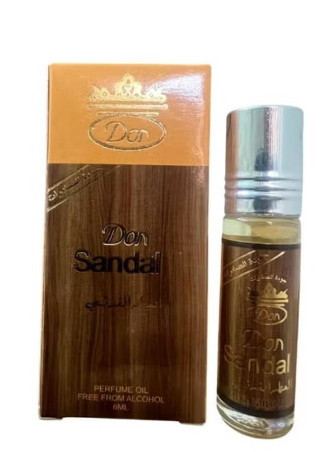 Sandal French Roll On Perfume Oil 6 ml