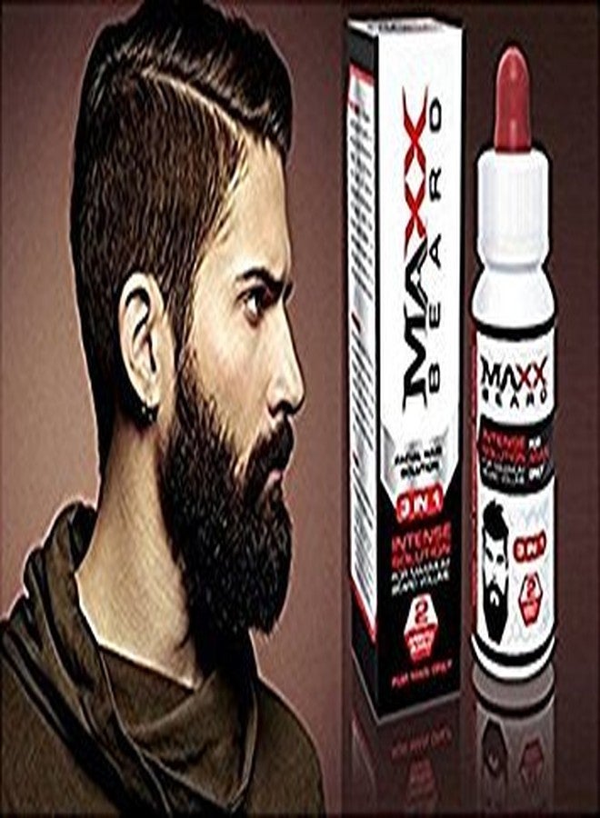 Maxx Beard -#1 Beard Growth Solution, Natural Solution for Maximum Beard Volume-2 Month Supply - Image 2