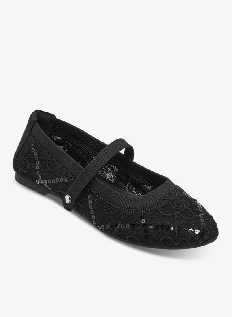 لو كونفورت Women Hook & Loop Mary Jane Shoes Ramadan Collection