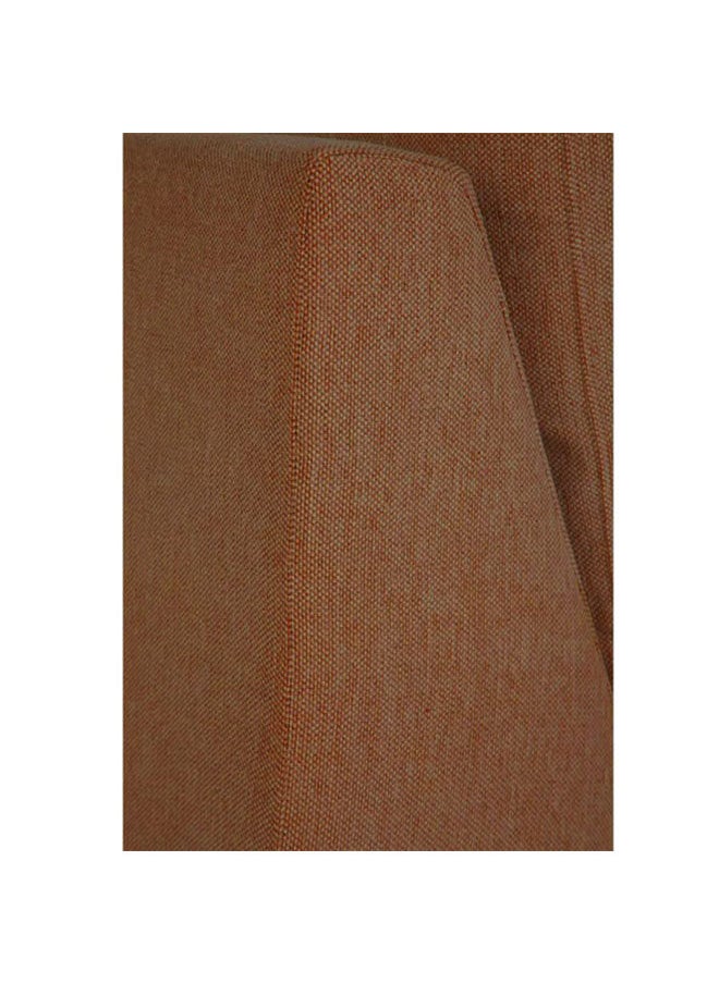 ريغال إن هاوس - كنبة بزاوية يمين مع مسند ذراع أيسر منجد من الكتان 85x168x88 cm-بني - Image 1