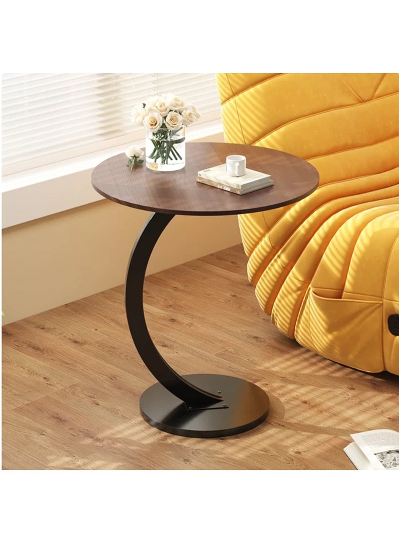 DubaiGallery طاولة جانبية متعددة الوظائف، طاولة نهاية عصرية للمكتب المنزلي، طاولة تزيين صغيرة لغرفة المعيشة وغرفة النوم، طاولة بجانب الأريكة سهلة التجميع - Image 1