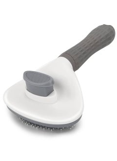 Cleanpets Cat Brush, Dog Brush for Shedding, Self Cleaning Slicker Brush - Easy to Remove Undercoat, Long & Short Hair Dog Cat Rabbit Brush, Pet Grooming Brush for Cleaning and Massaging  - Image 4